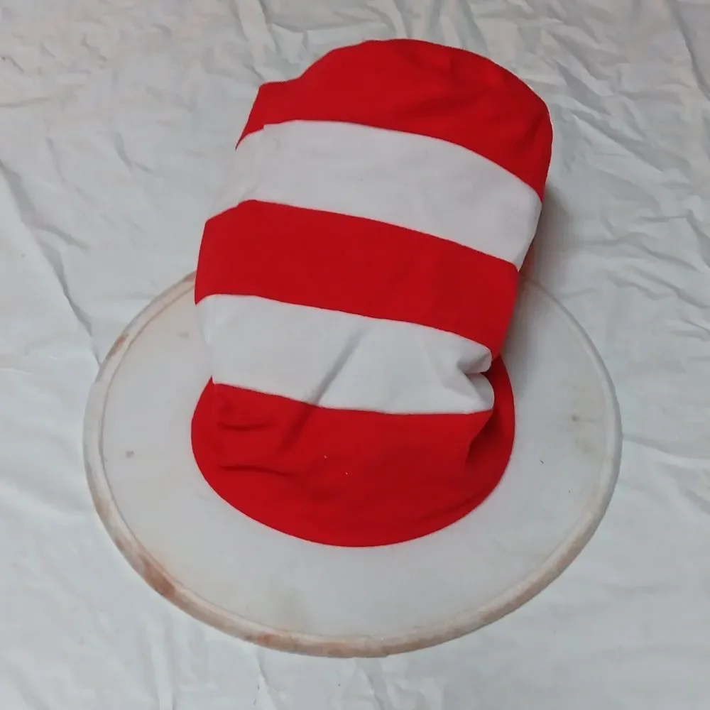 Dr. Seuss Cat in the Hat Deluxe Kids Costume - Black and White Unisex